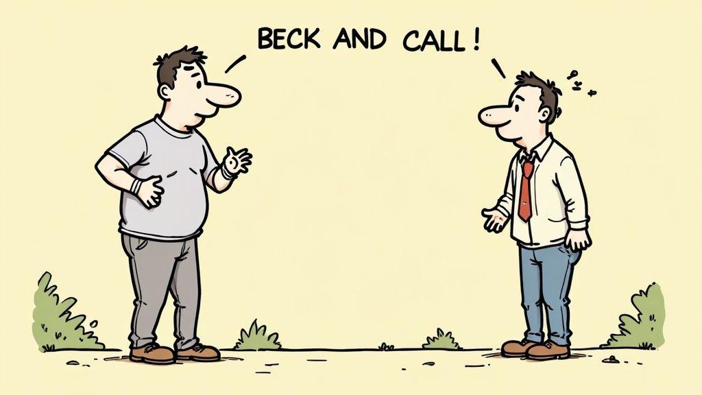 beckon call